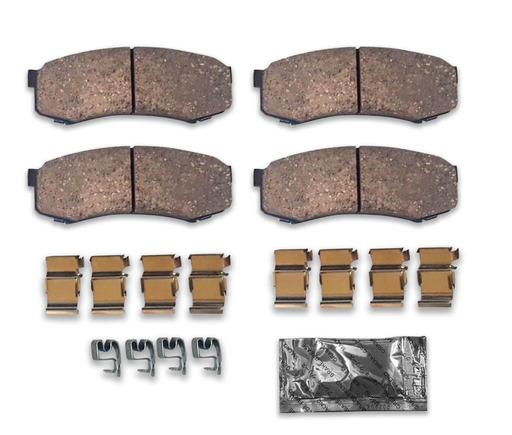 20032021 Toyota 4Runner Heavy Duty Rear Ceramic Brake Pads Beefed Up