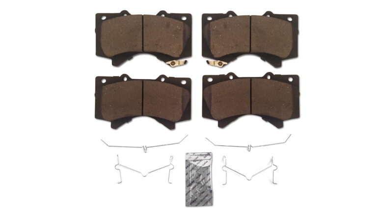2007-2021 Toyota Tundra Heavy Duty Front Ceramic Brake Pads - Beefed Up
